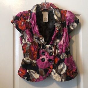 Anthropologie cropped jacket